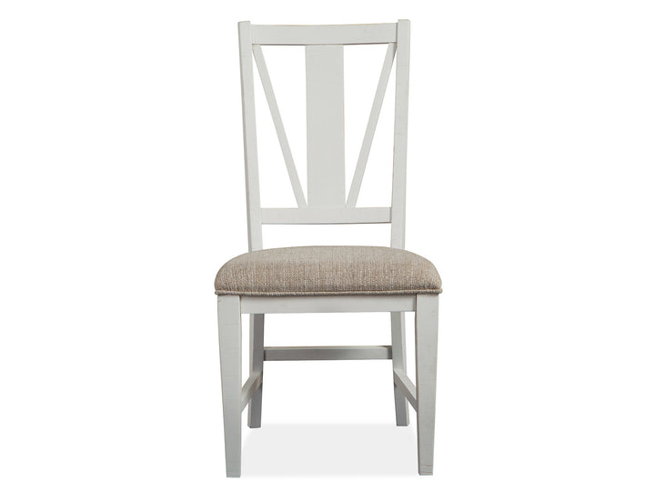Heron Cove Chalk White And Dovetail Grey Side Chair - Set of 2 - D4400-62