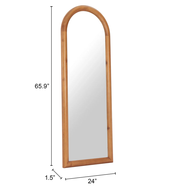Tur Mirror Natural - AmericanHomeFurniture