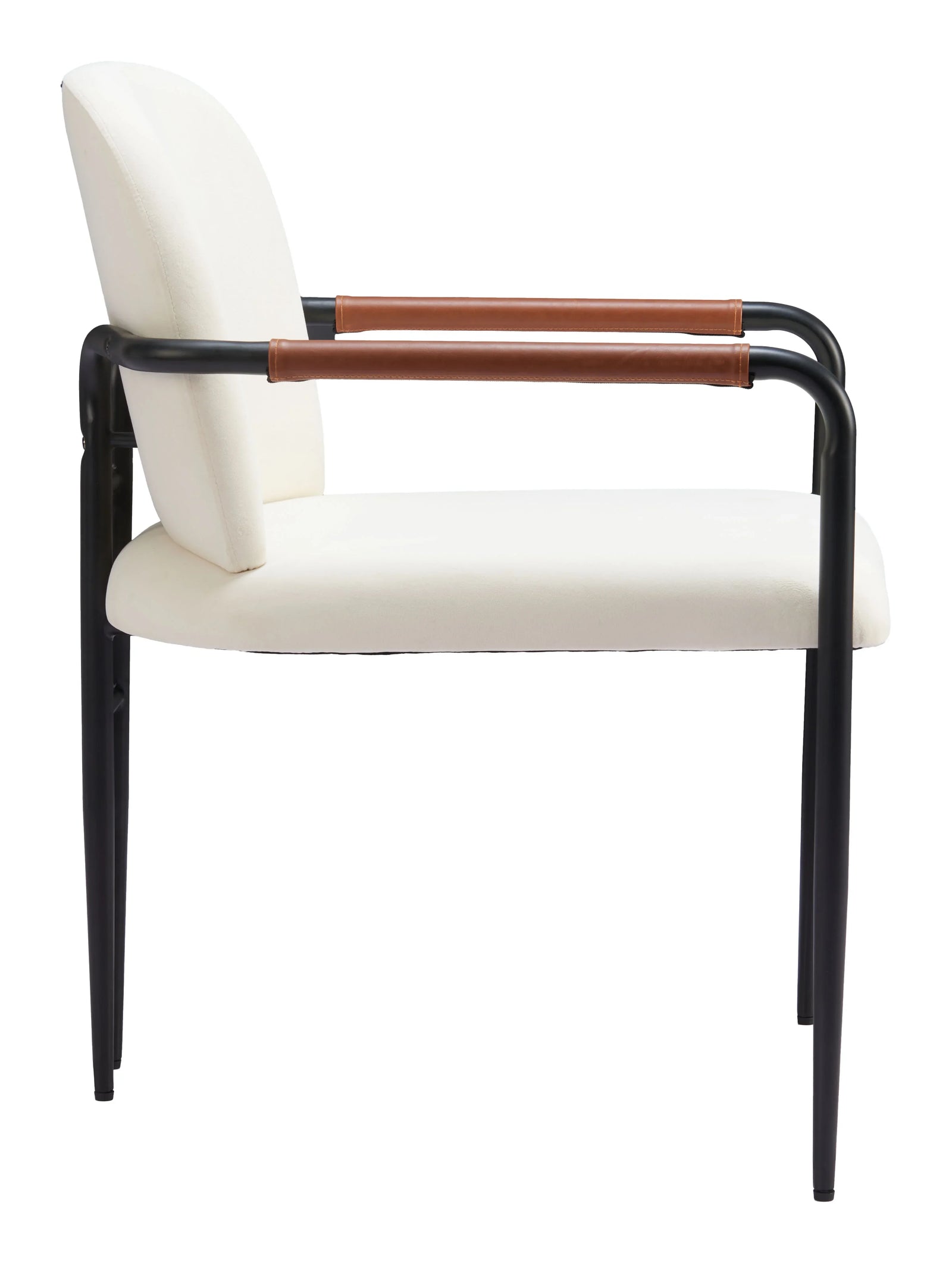 Zuo Sibu Dining Chair Cream - Set of 2 DINING CHAIRS