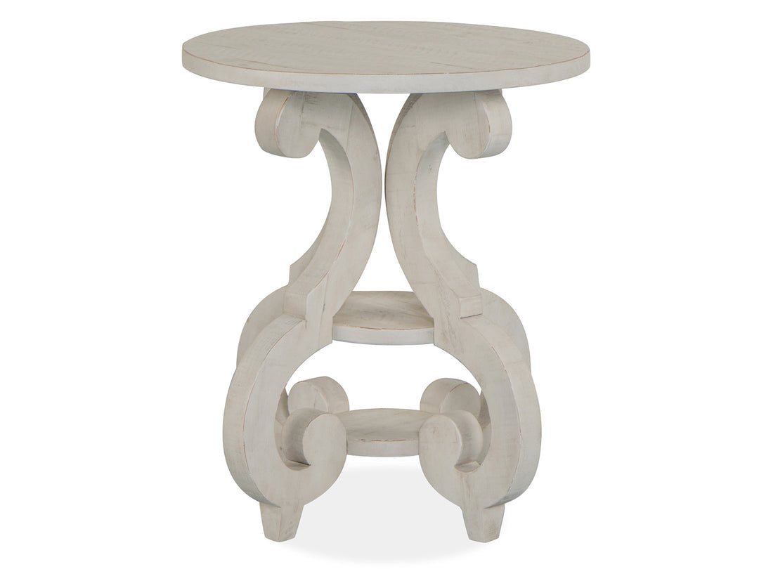 Bronwyn Alabaster Round Accent Table - T4436-35