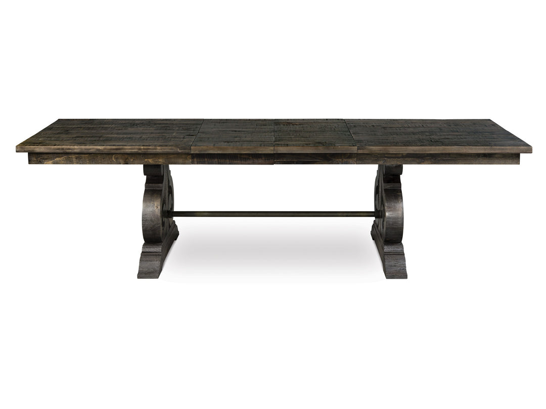 Bellamy Peppercorn Extendable Rectangular Dining Table - D2491-20