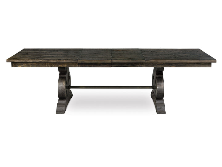 Bellamy Peppercorn Extendable Rectangular Dining Table - D2491-20