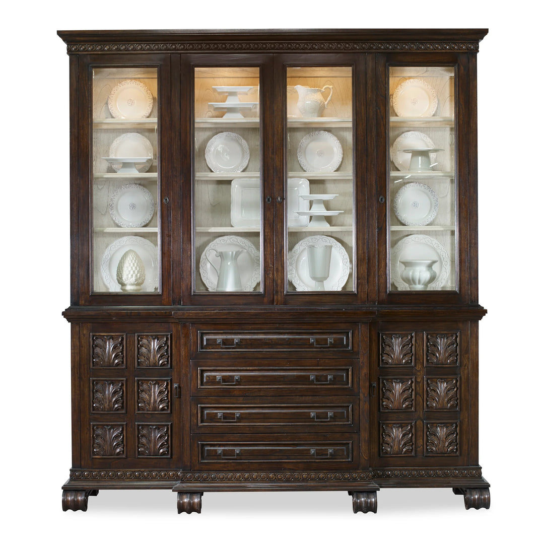 Castilian Buffet & Hutch - AmericanHomeFurniture