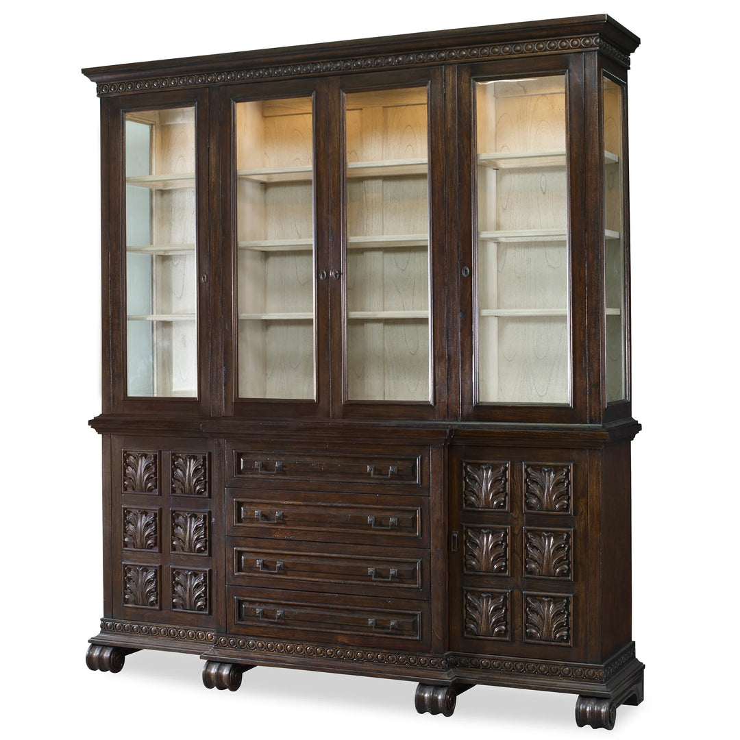 Castilian Buffet & Hutch - AmericanHomeFurniture