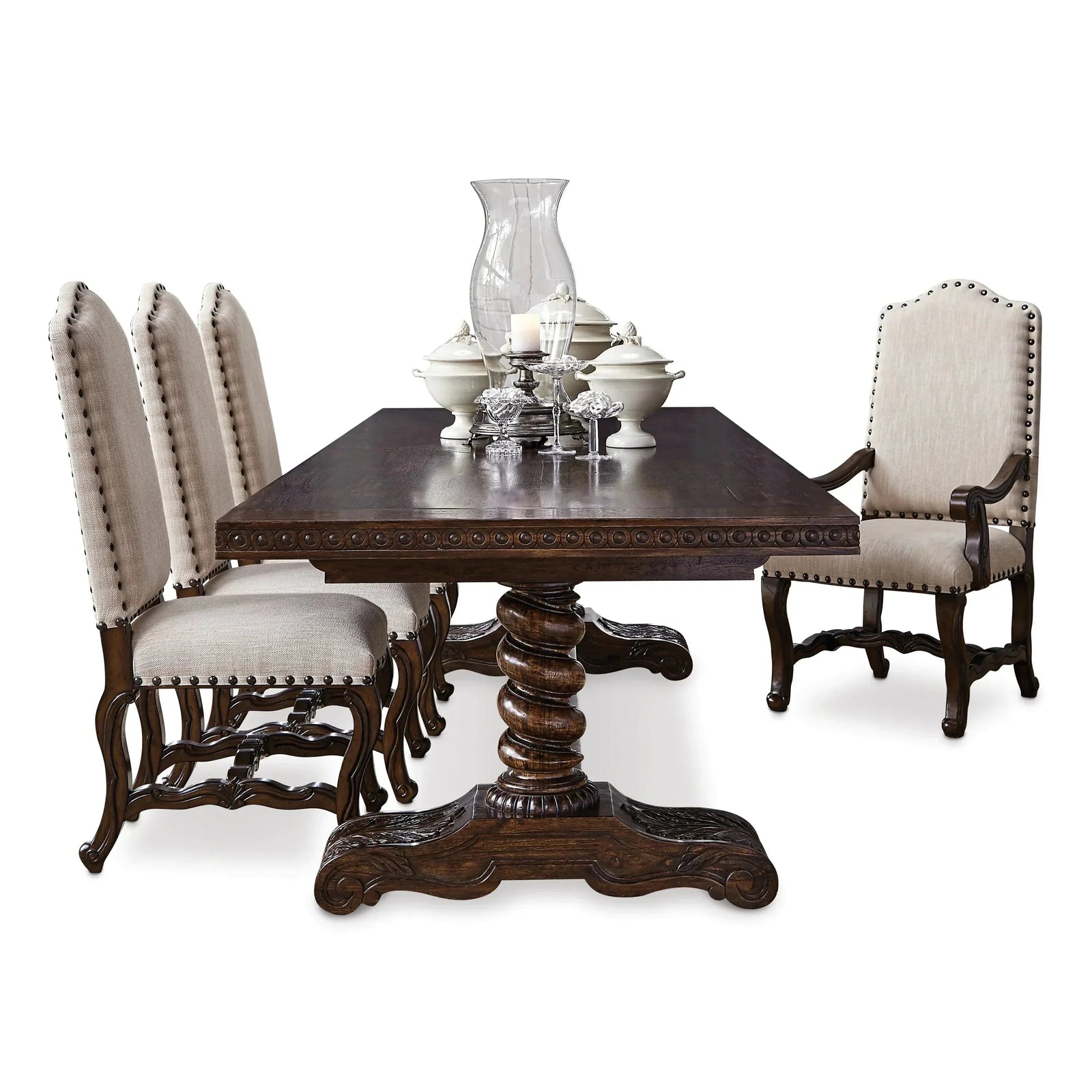 Ambella Home Castilian Dining Table - 96" DINING TABLES