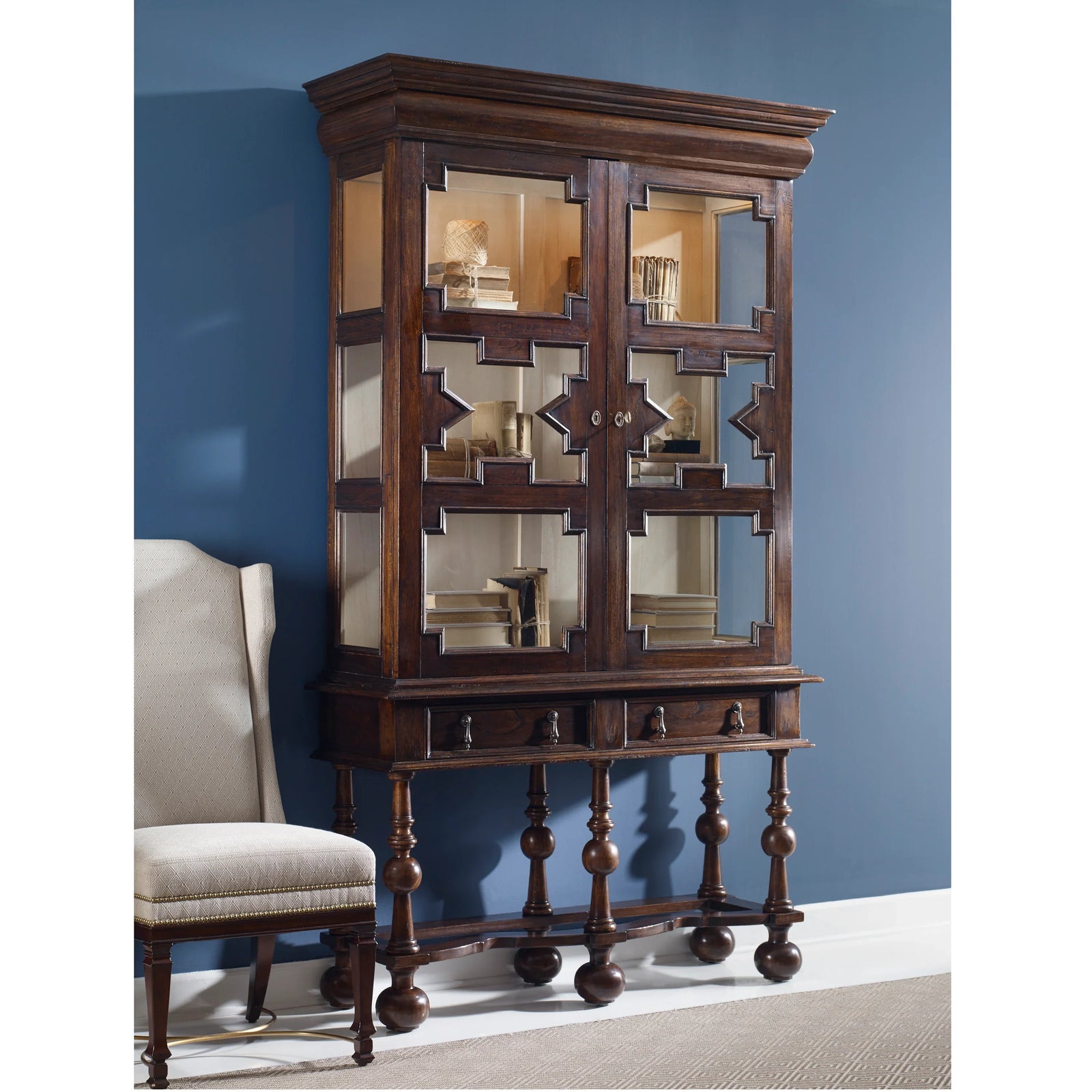 Ambella Home William & Mary Tall Cabinet CABINETS