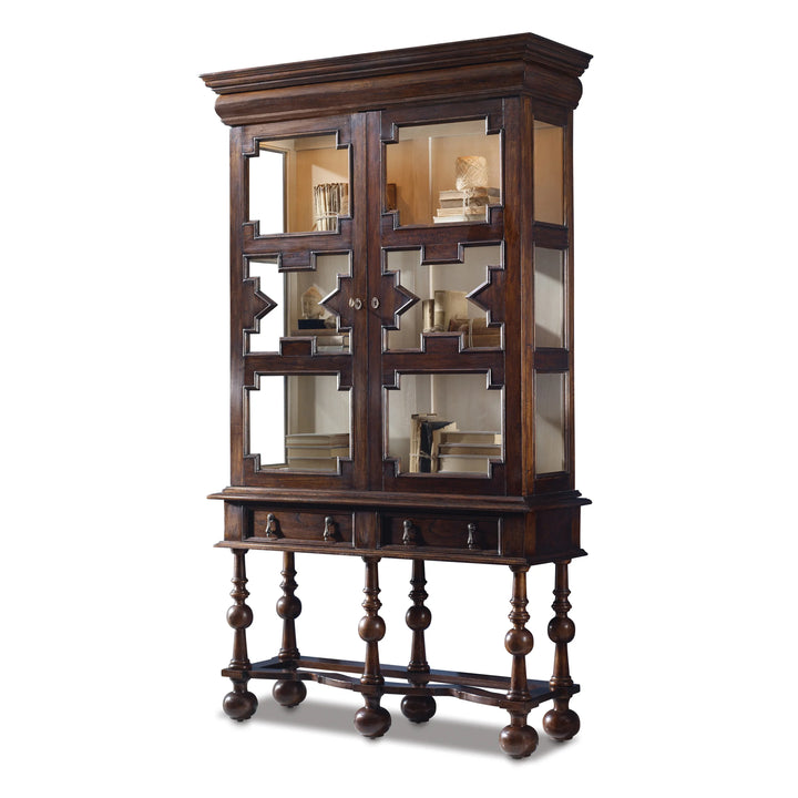 William & Mary Tall Cabinet - AmericanHomeFurniture