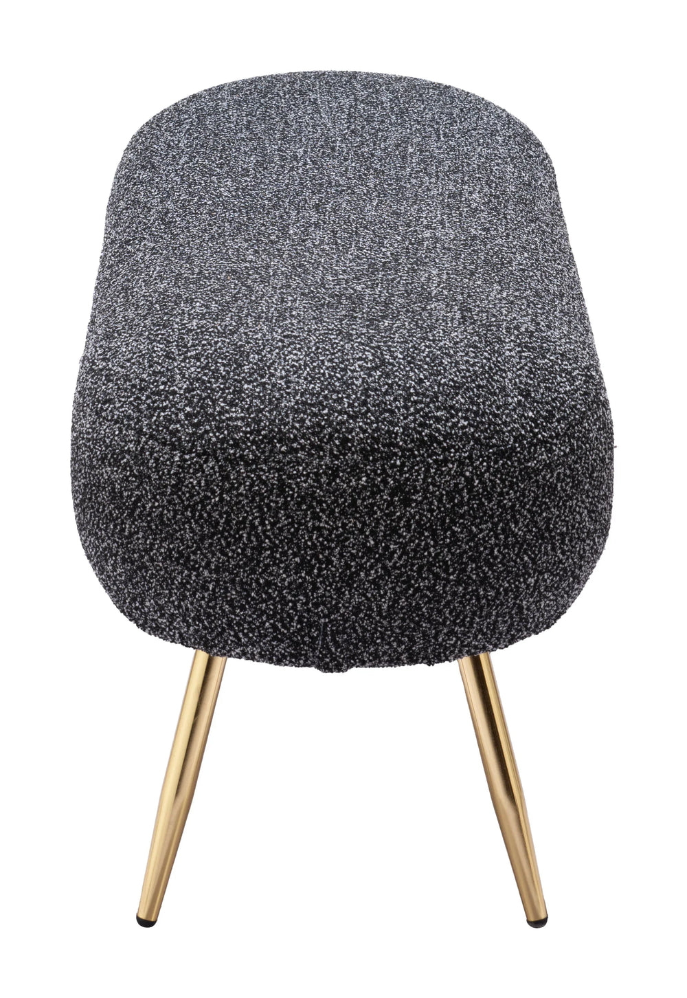 Creek Bench Glitter Black - AmericanHomeFurniture