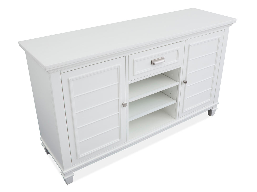 Charleston White Dove White Server - D5611-15WH