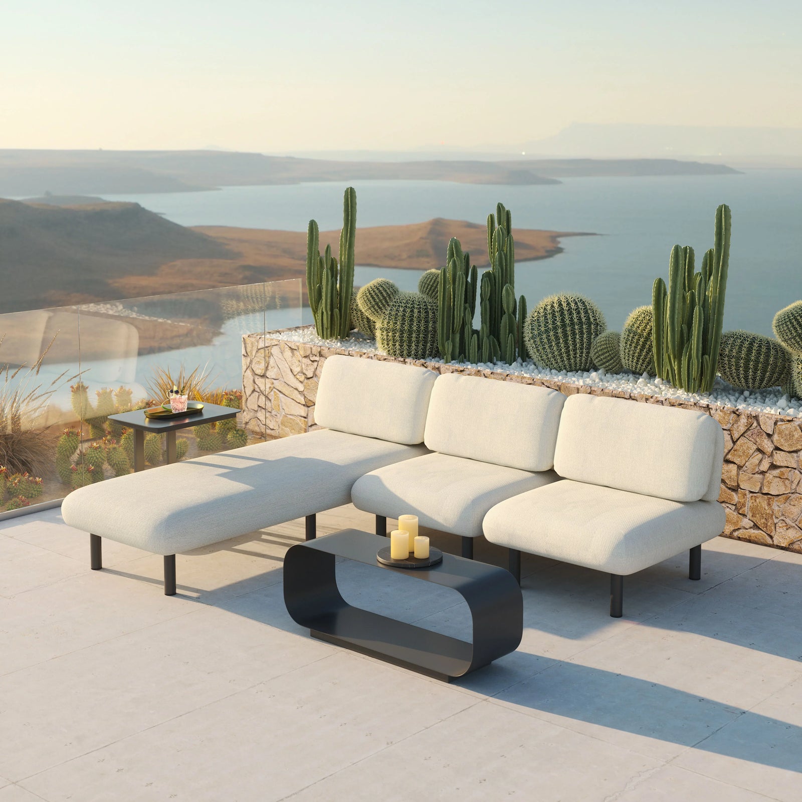 Zuo Aperto Accent Chair Beige ACCENT + LOUNGE CHAIRS