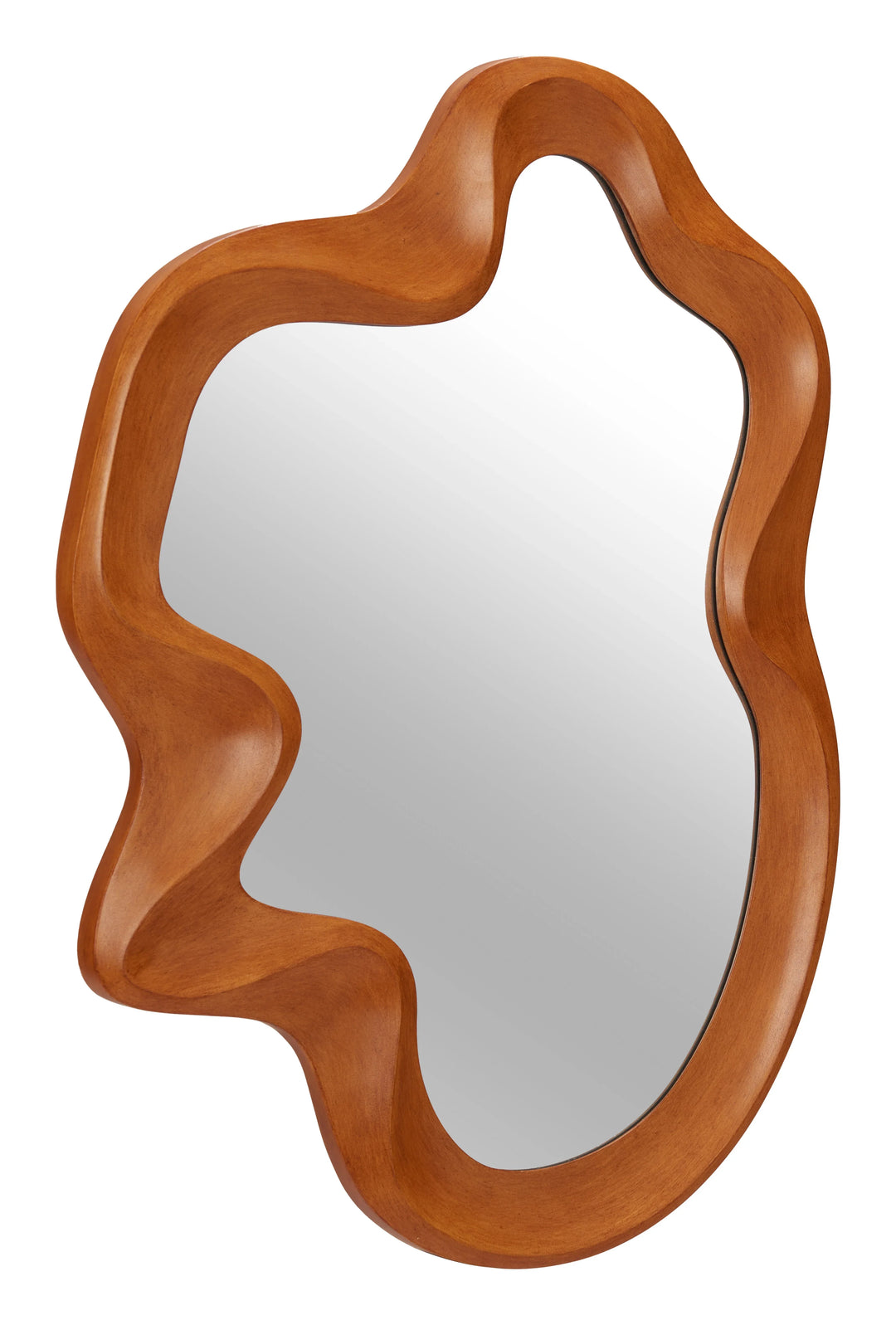 Foz Mirror Brown - AmericanHomeFurniture