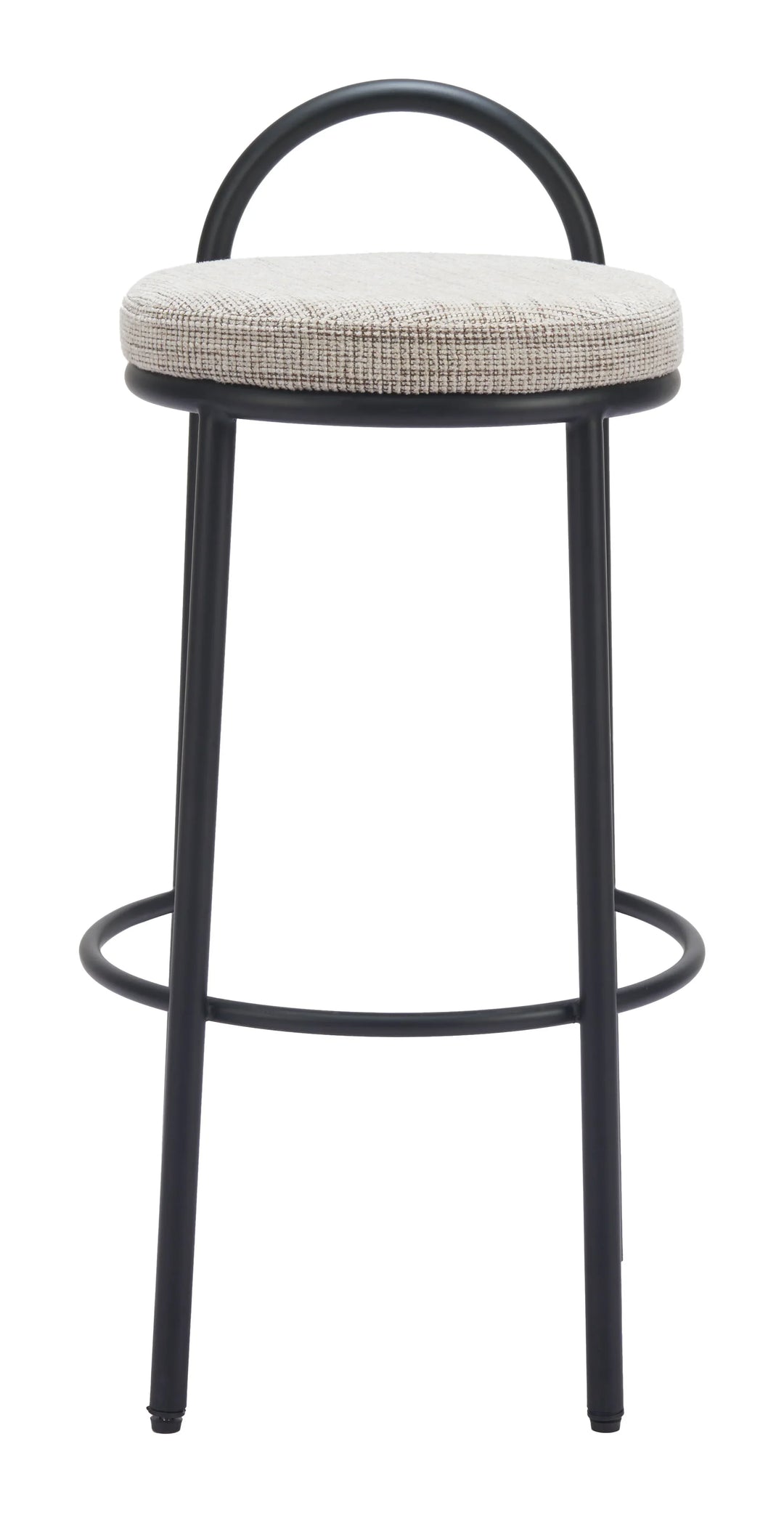 Sisal Barstool (Set of 2) Beige Tweed - AmericanHomeFurniture