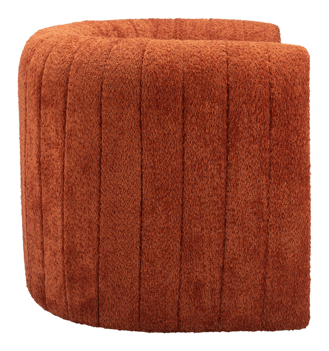 Viana Accent Chair Burnt Orange - AmericanHomeFurniture