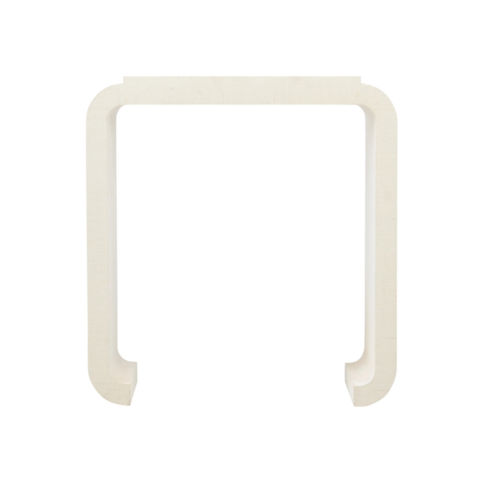 American Home Furniture Wildwood Notched Waterfall Console