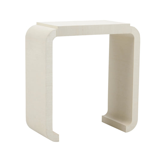 American Home Furniture Wildwood Notched Waterfall Console