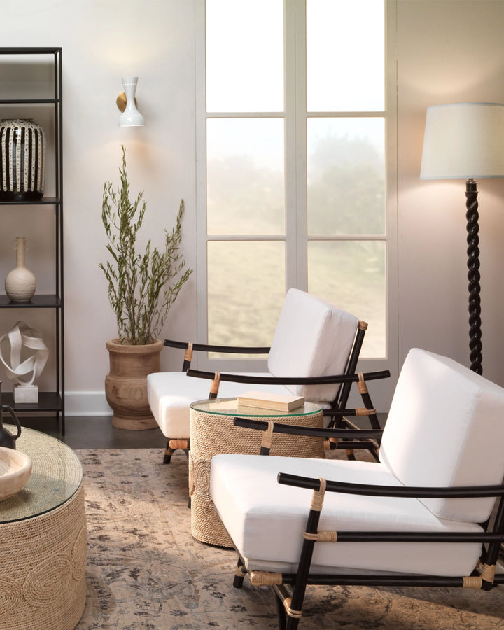 Barley Twist Floor Lamp - AmericanHomeFurniture