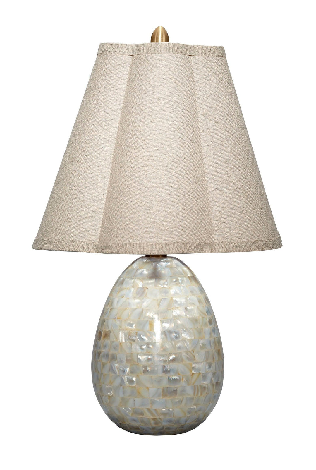 Capsule Table Lamp with Linen Shade