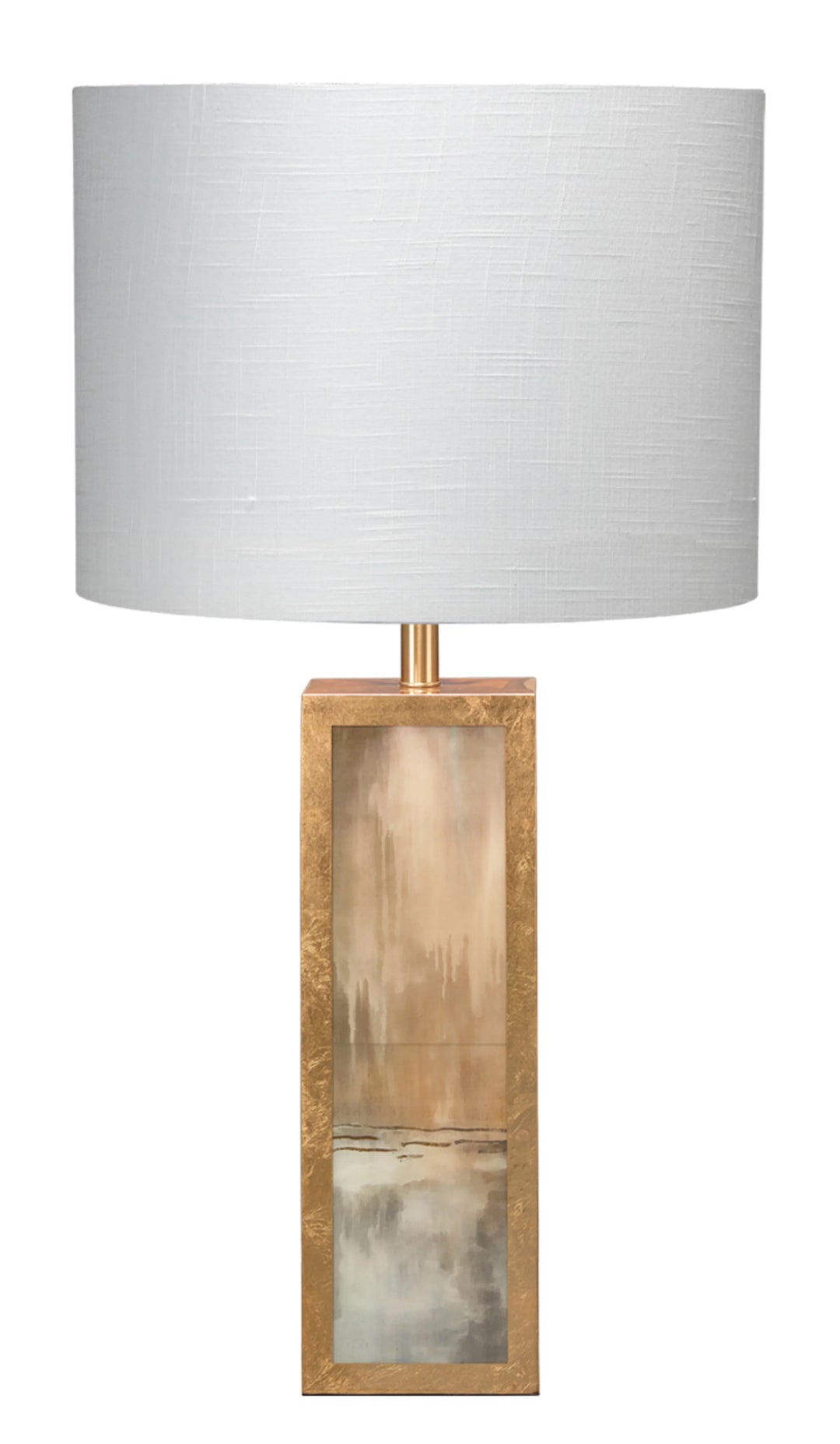 Cloudscape Table Lamp with Linen Shade - AmericanHomeFurniture