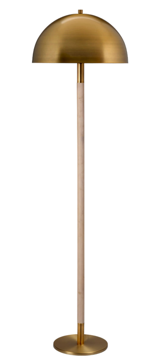 Jamie Young Merlin Metal and Wood Floor Lamp FLOOR LAMPS