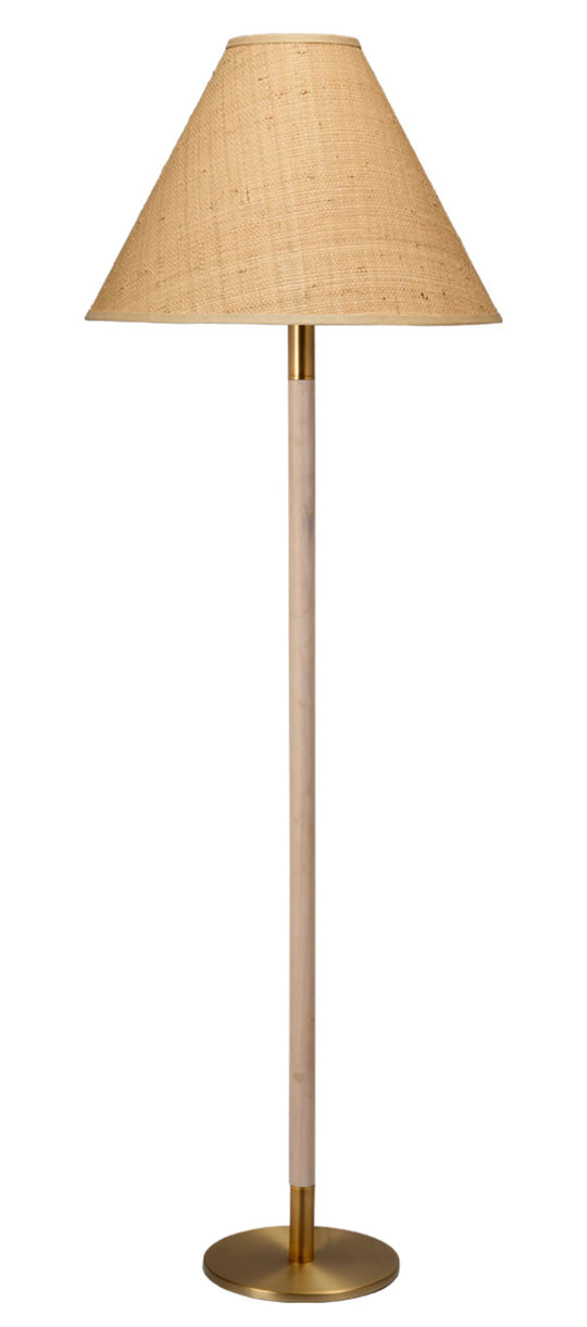 Jamie Young Morgana Metal and Wood Floor Lamp FLOOR LAMPS