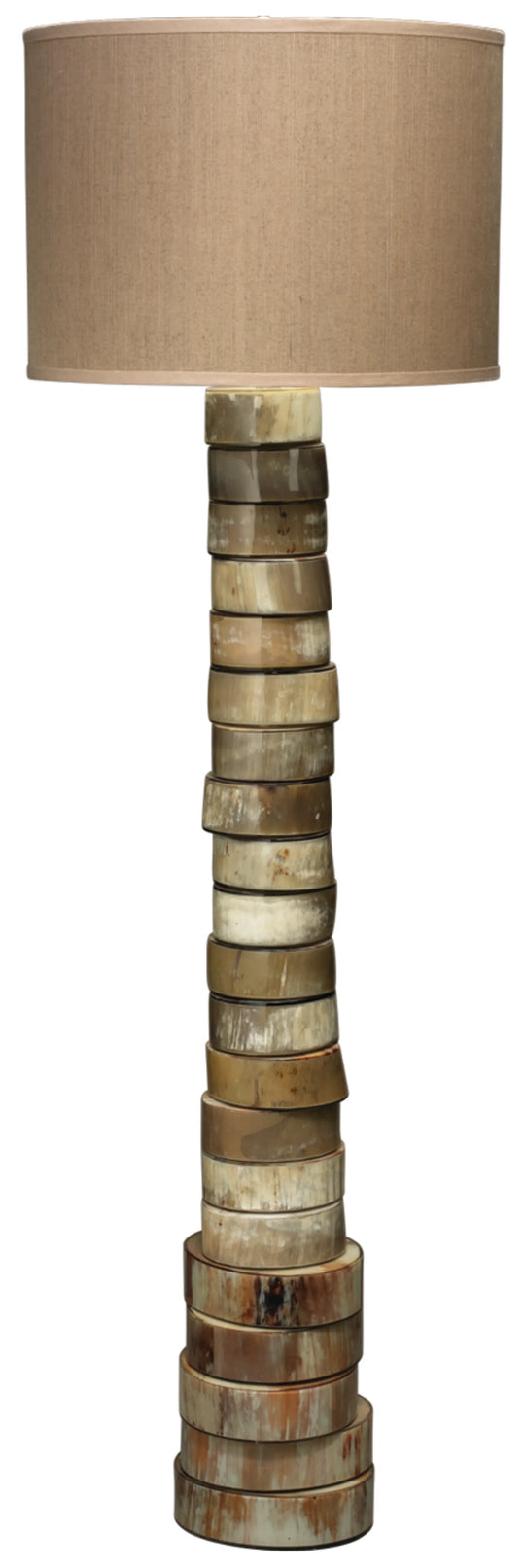 Jamie Young Stacked Horn 1-Light Floor Lamp FLOOR LAMPS