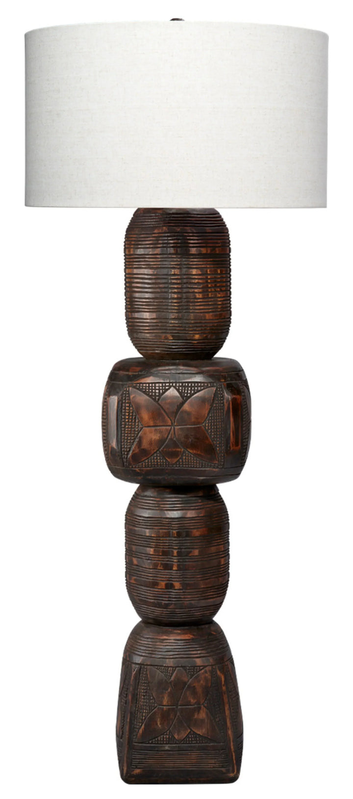 Totem Wood Floor Lamp