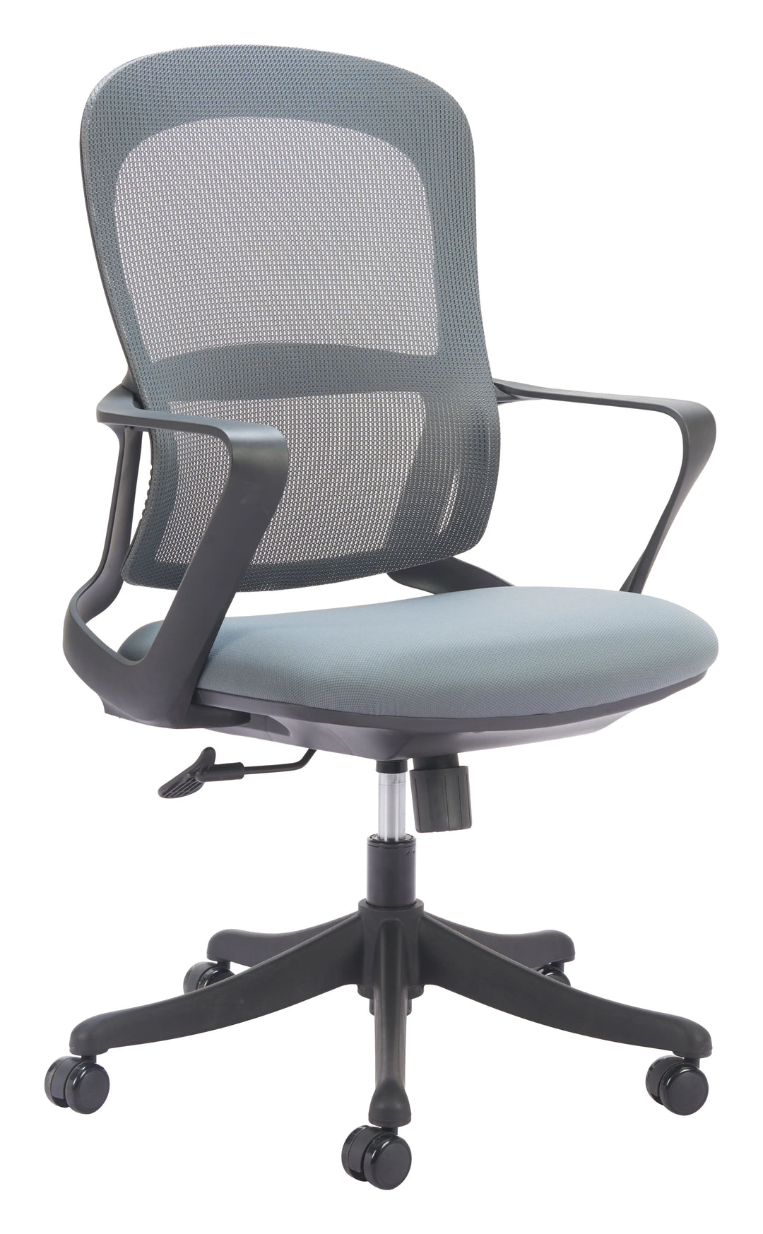 Delo Office Chair Gray - AmericanHomeFurniture