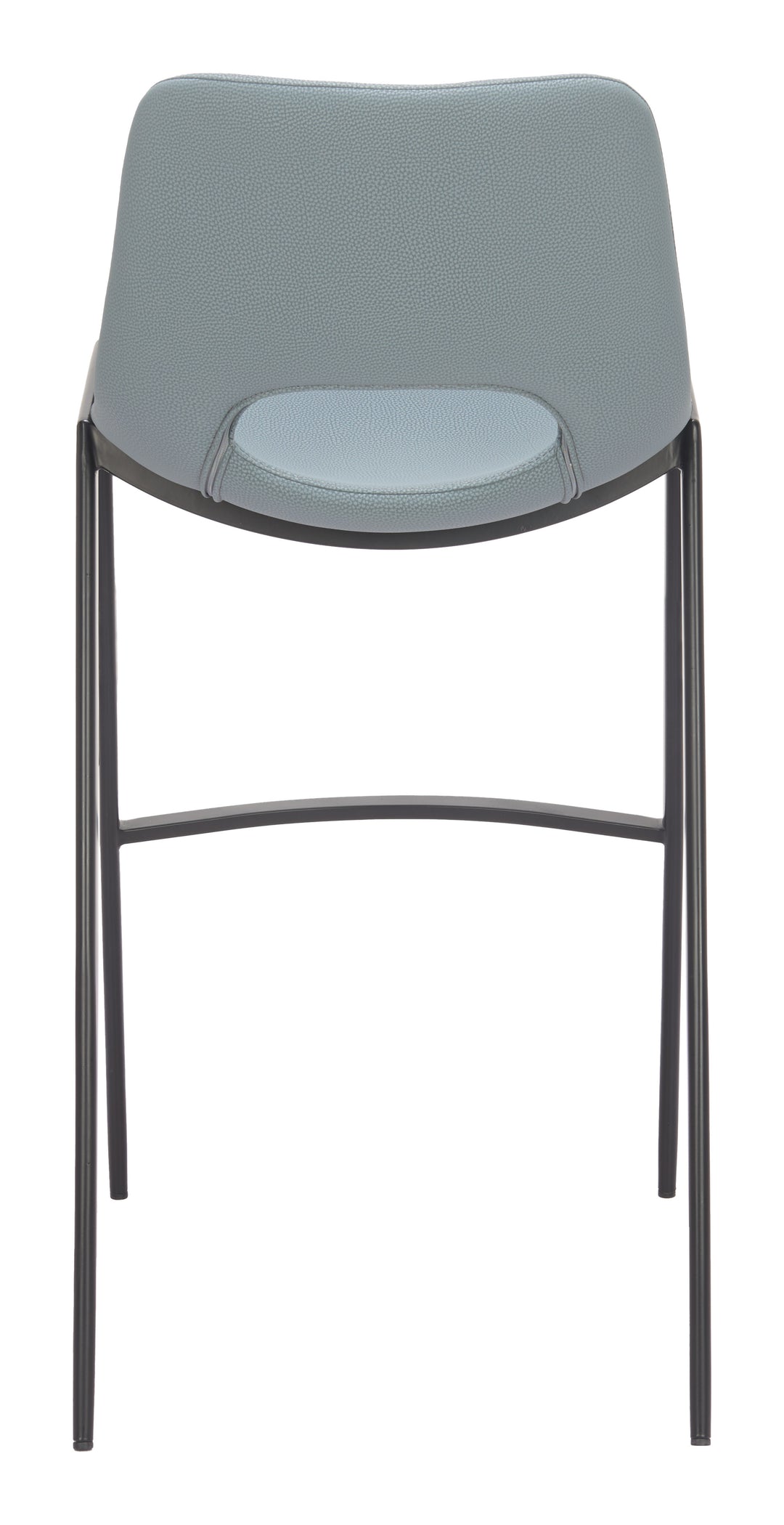 Desi Armless Barstool (Set of 2) Azure Gray - 110829