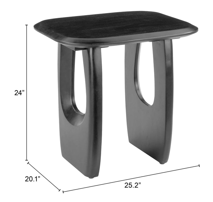 Arasan Accent Table Black - AmericanHomeFurniture