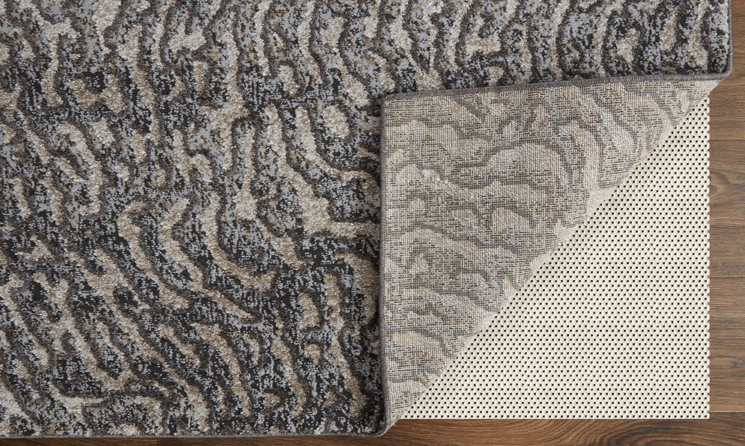 Runner/2'10" x 7'10"/Beige/Charcoal