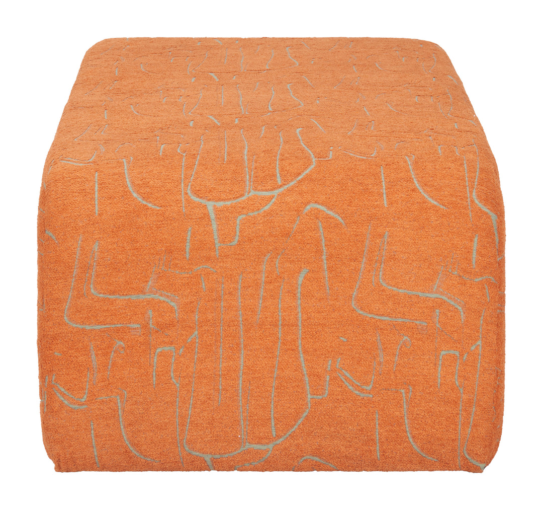 Nendo Bench Abstract Orange