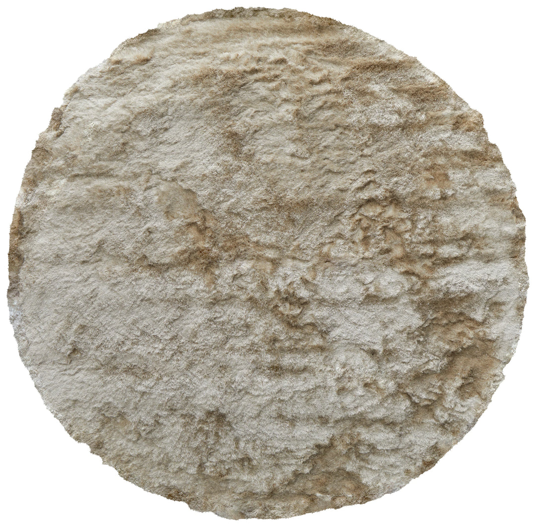 Round/10' x 10'/Cream