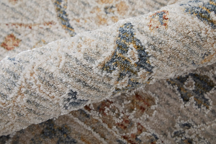 Rectangle/5' x 7'6"/Ivory/Multi