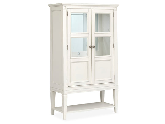 Willowbrook Egg Shell White Display Cabinet - D5324-08