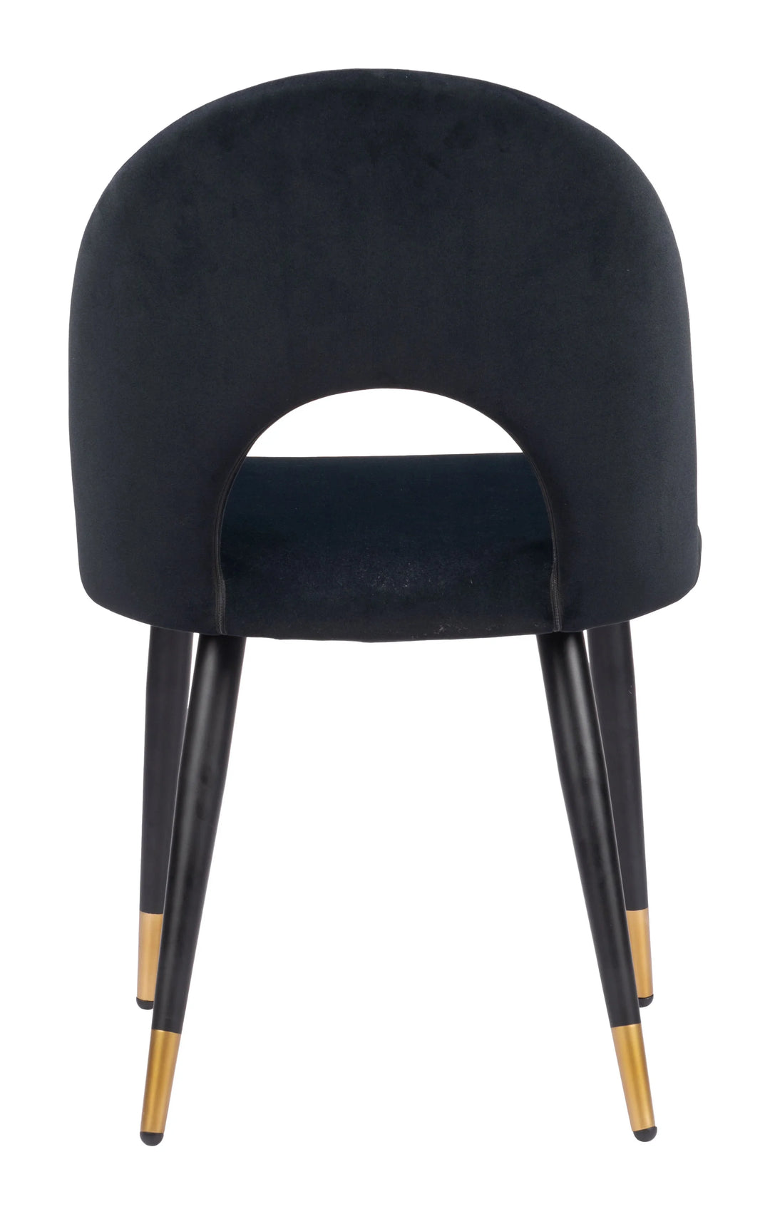 Menlo Dining Chair (Set of 2) Black - AmericanHomeFurniture