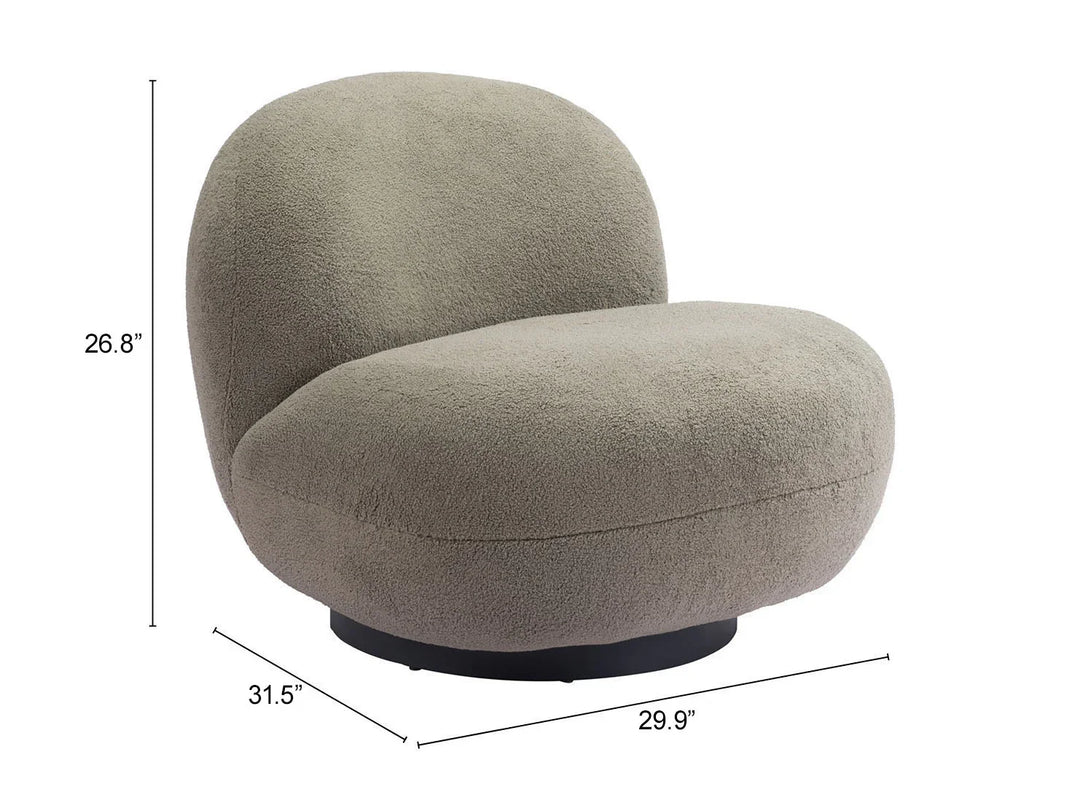 Myanmar Accent Chair Olive Green - AmericanHomeFurniture