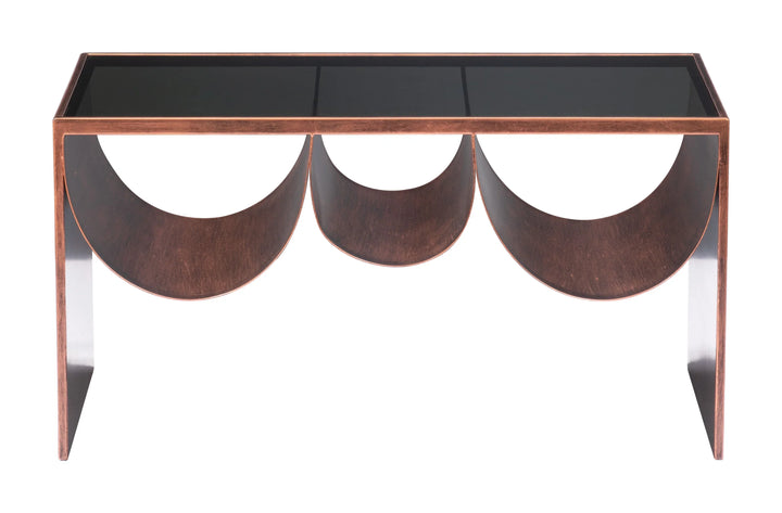 Aveiro Coffee Table Copper & Black - AmericanHomeFurniture