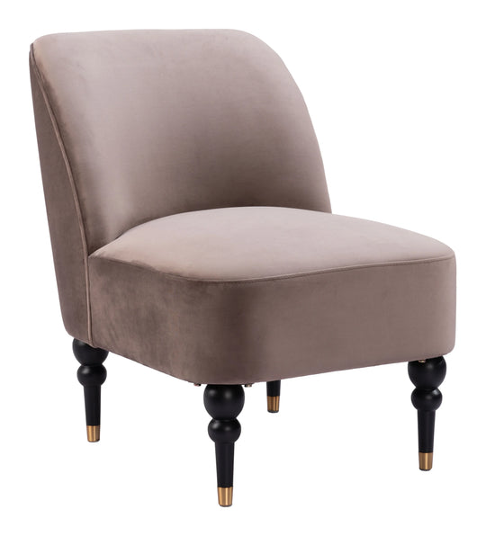 Zuo Bintulu Accent Chair Taupe ACCENT + LOUNGE CHAIRS