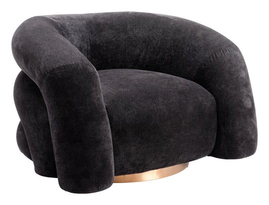 Zuo Havn Accent Chair Black ACCENT + LOUNGE CHAIRS