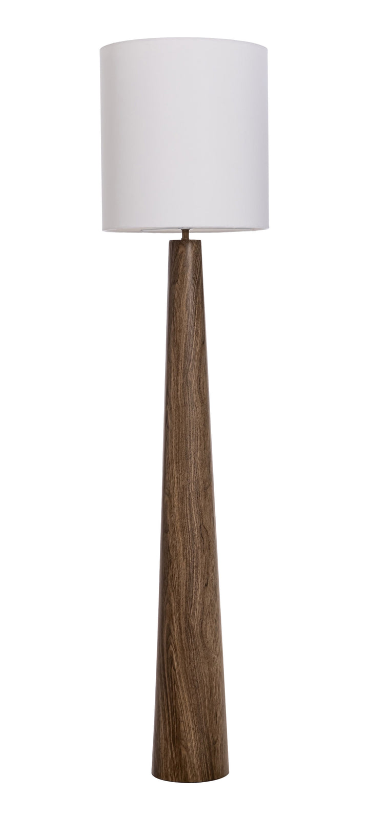 Woonari Solar Floor Lamp Brown