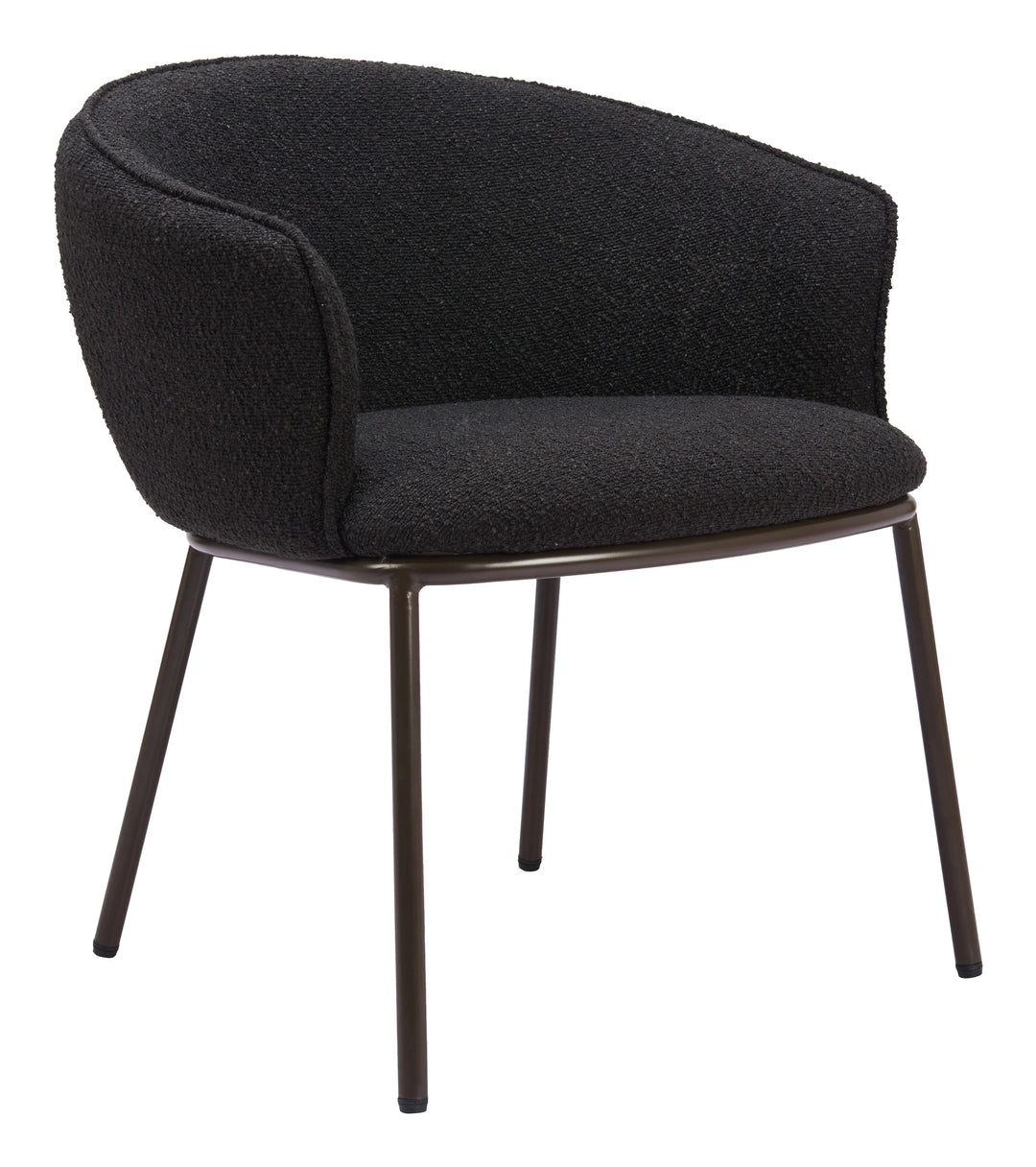 Essen Dining Chair Black & Bronze - AmericanHomeFurniture