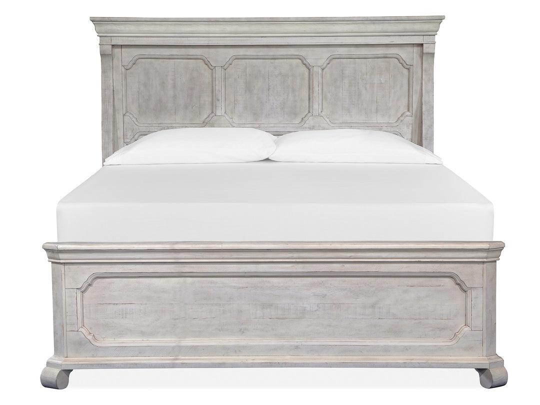 Bronwyn Alabaster Queen Panel Bed - B4436-54