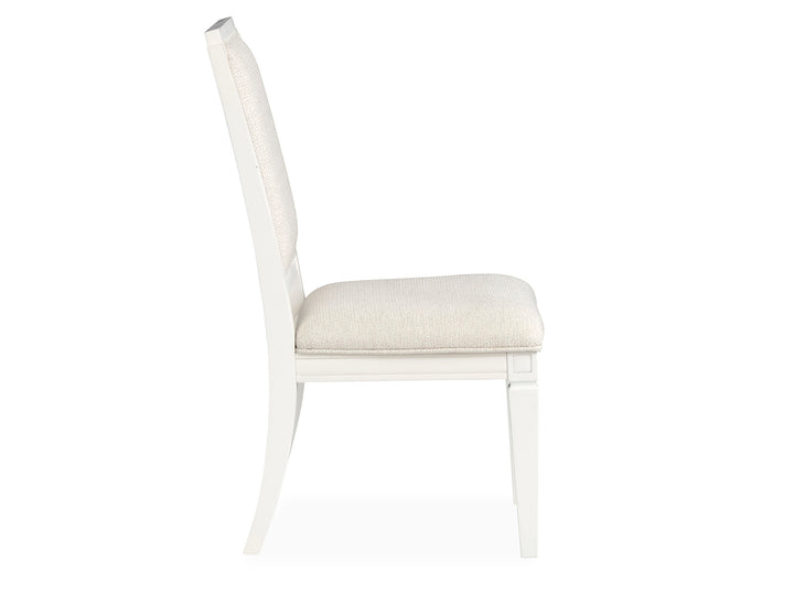 Willowbrook Egg Shell White Upholstered Side Chair - Set of 2 - D5324-63