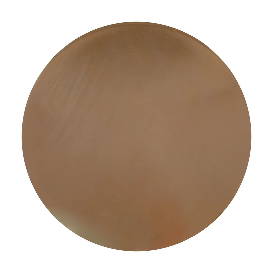 Ringar Side Table Gold & Natural - AmericanHomeFurniture