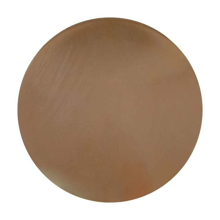 Ringar Side Table Gold & Natural - AmericanHomeFurniture