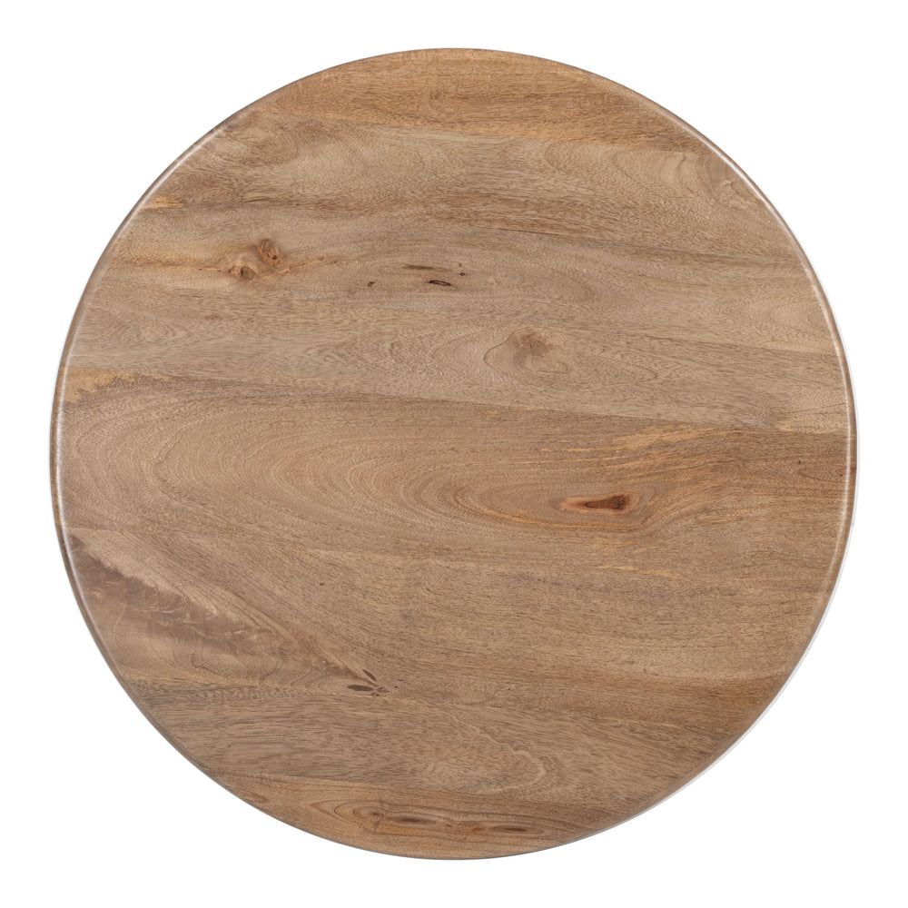 Goblet Coffee Table Brown & White - AmericanHomeFurniture