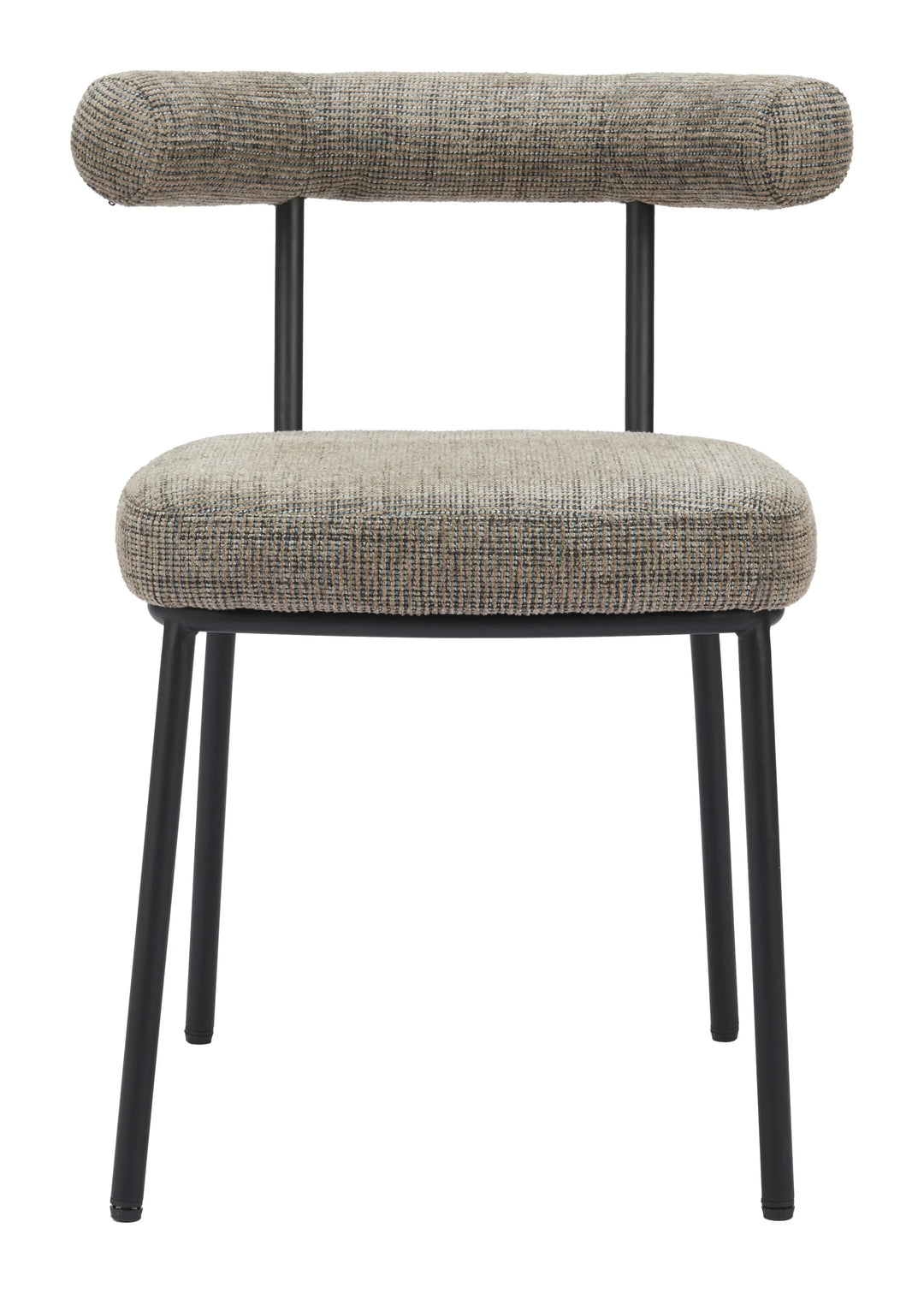 Kede Dining Chair (Set of 2) Green Tweed - AmericanHomeFurniture