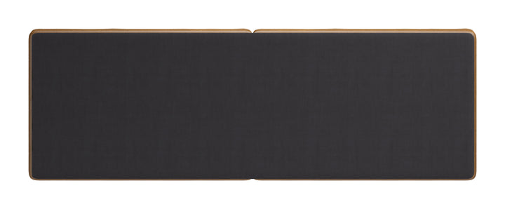 Cove Floating Queen Headboard Brown