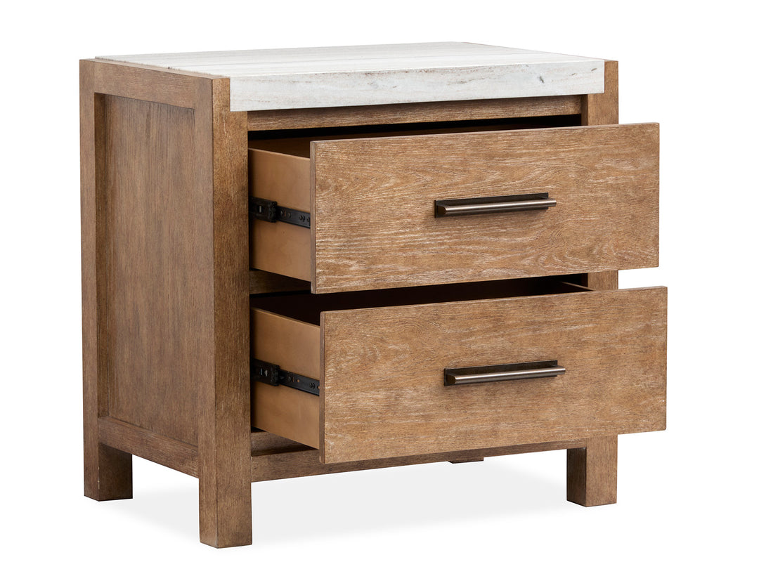 Plum Creek Sierra Brown Drawer Nightstand - B5768-01