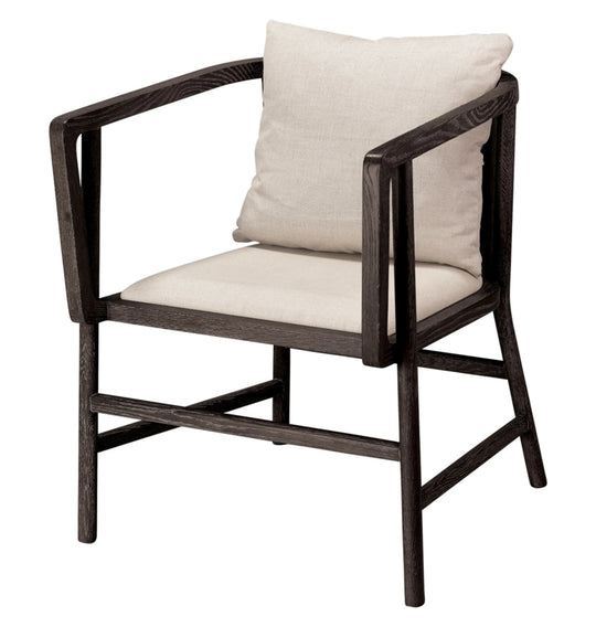 Jamie Young Grayson Wood Arm Chair ACCENT + LOUNGE CHAIRS